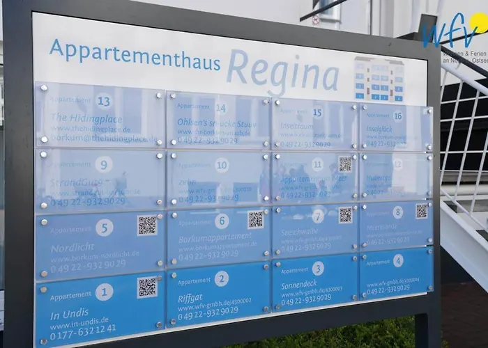 Appartement-haus Regina Meeresbrise 公寓 博尔库姆